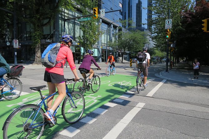 Stanley Park & Downtown - Vancouver Bike Tours - Davie Village and the West End set the tone