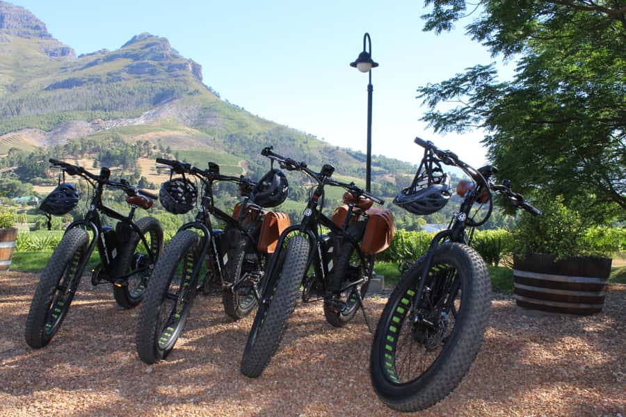 Stellenbosch: Countryside Banhoek valley E-Bike Wine Tour - Through the valley toward Rainbow’s End