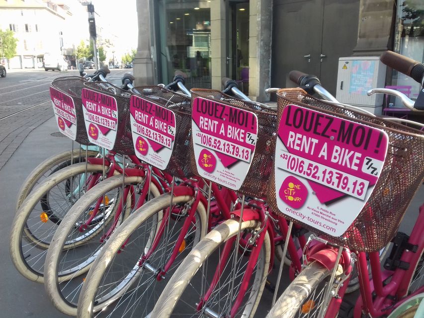 Strasbourg: 1-Day Bike Rental - Picking up your bike near the train station