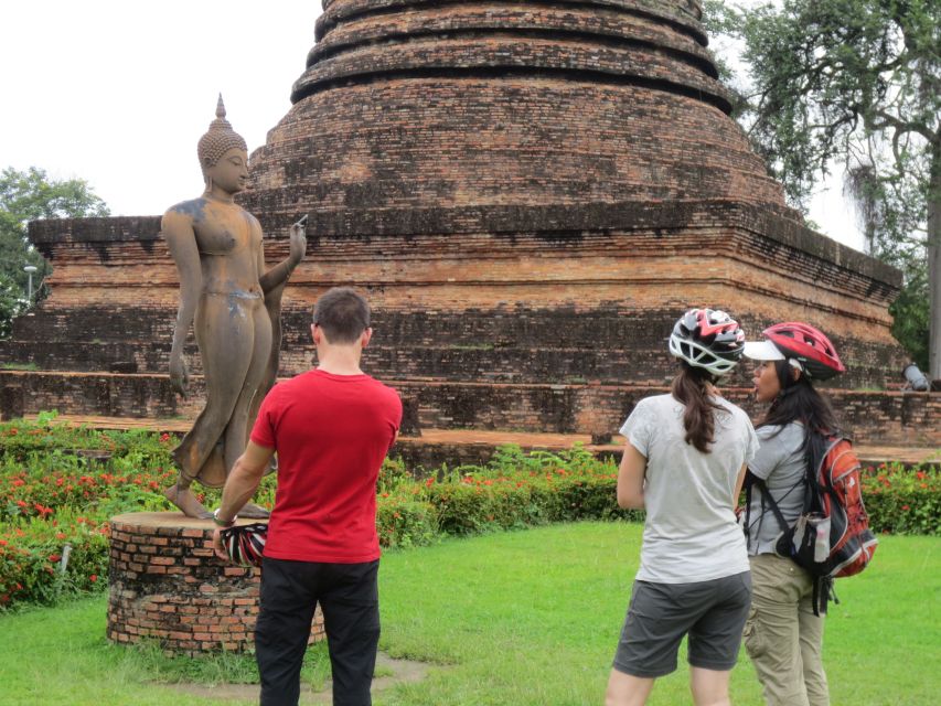 Sukhothai: Historical Park & Countryside Cycling Tour - The teak furniture workshop and Klong Mae Lampan
