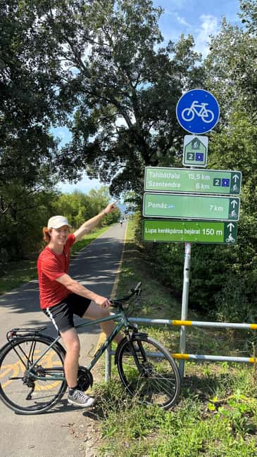 Szentendre by Bike: Self Guided Bike Rental Package! - Starting near Liberty Bridge with the right equipment