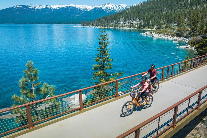 Tahoe Coastal Self-Guided E-Bike Tour - Half-Day | World Famous East Shore Trail - Beaches, coves, and the value of stopping