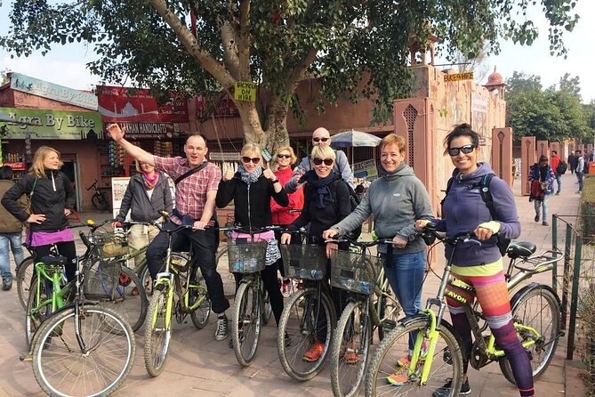 Taj Nature And Country Side Bike Tour - Seeing the Taj Mahal from the route
