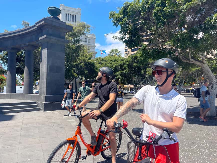 Tenerife: Guided Historical Bike Tour with E-Bike Option - From Parque La Granja to the city’s central parks