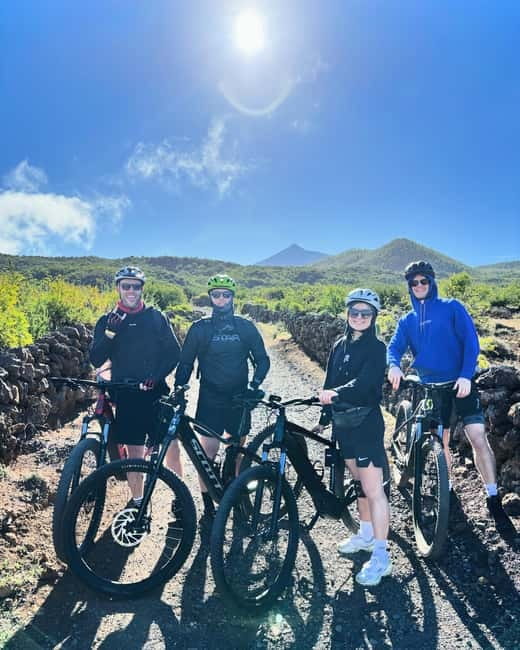 Tenerife: premium e-bike ride at Chineyro volcanic area - Gravel and pine forest on the way to higher ground