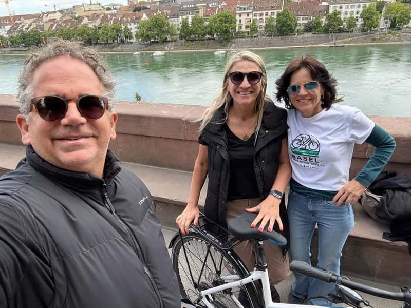 The Best of Basel: Guided Bike Tour - Kleinbasel and the Rhine path upstream