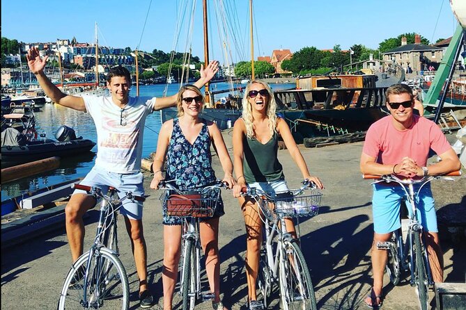 The Best of Bristol Bike Tour - Starting at Cascade Steps and entering the Old City