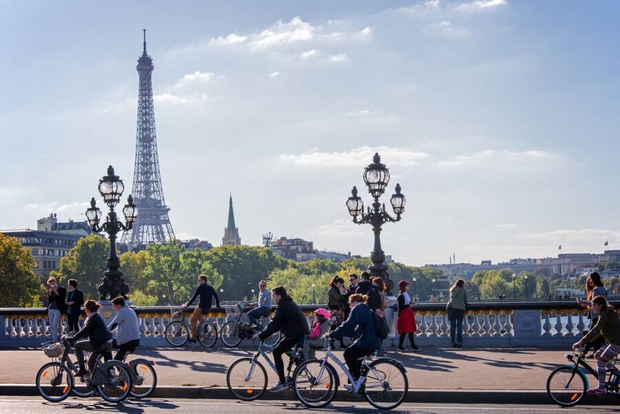 The Best of Paris by Bike with a Local - Pont Alexandre III, Les Invalides, and Grand Palais