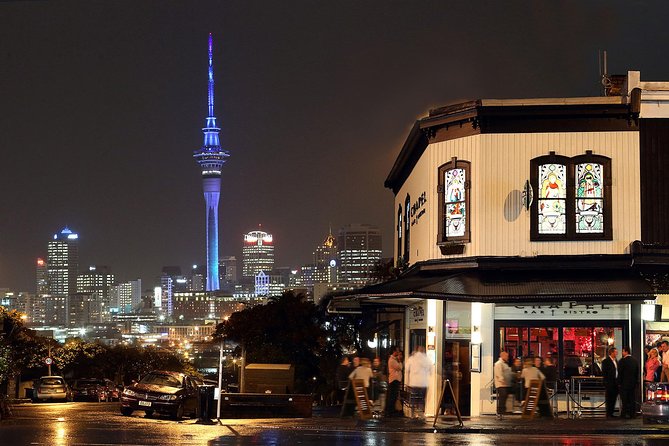 The City Lights: a unique electric bike tour of Auckland by night! - Grafton Gully and the return to Princes Wharf
