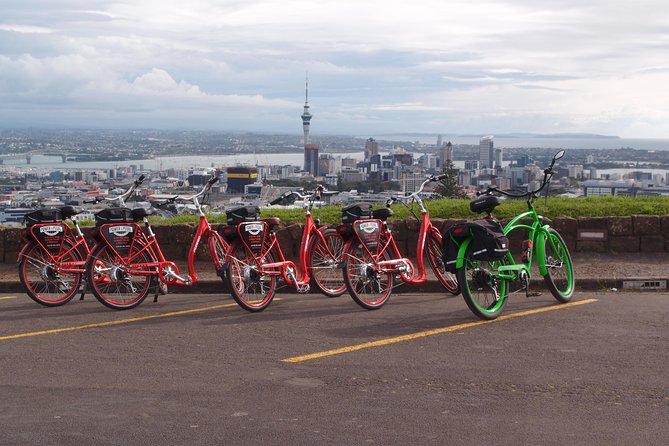 The Classic: our most popular electric bike tour of Auckland's Highlights - Viaduct Harbour Shows Auckland’s Sailing Side