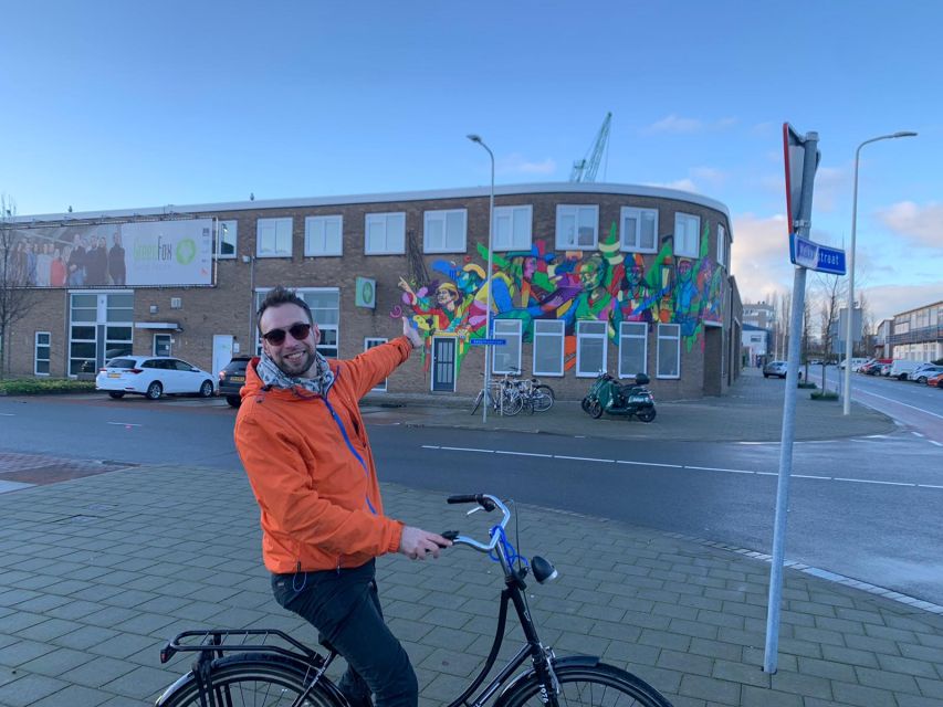 The Hague: Street Art Tour by Bike - What the guide adds to the painted walls