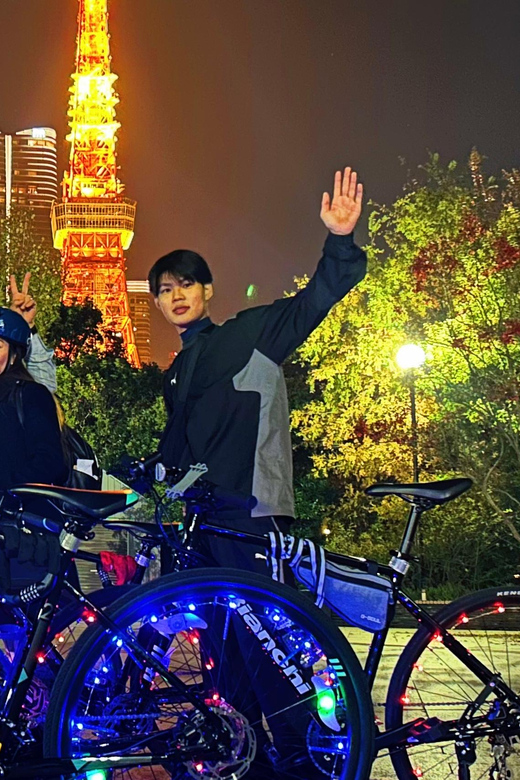 Tokyo: 2-Hour Night Bike Tour of the City's Hidden Gems - What the guide adds to the ride