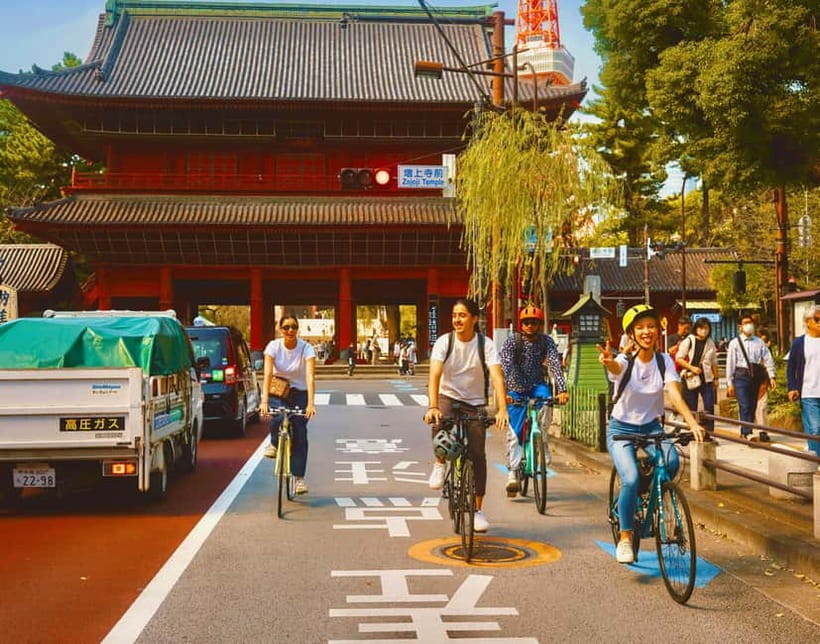 Tokyo: 3-Hour Bike or E-Bike Tour of City's Hidden Gems - Starting near Commodore Perry’s statue