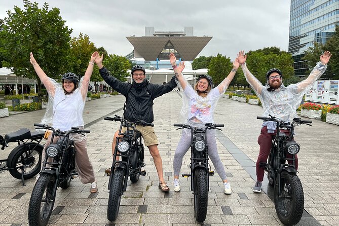 Tokyo Top Highlights 3h Guided E-bike Tour - Tokyo City Route: stations, sweets, and quiet gardens