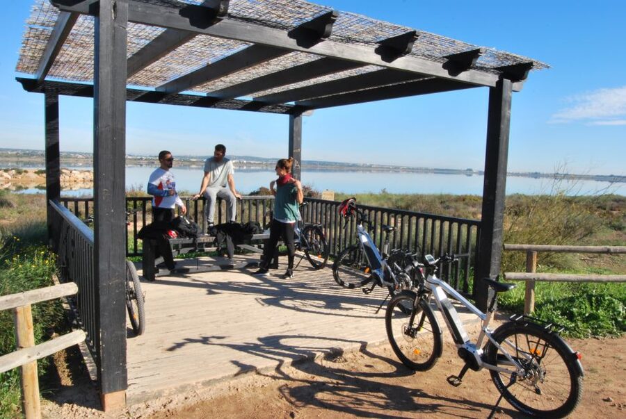 Torrevieja: Natural Parks e-Bike Tour - La Mata Natural Park and the beach section