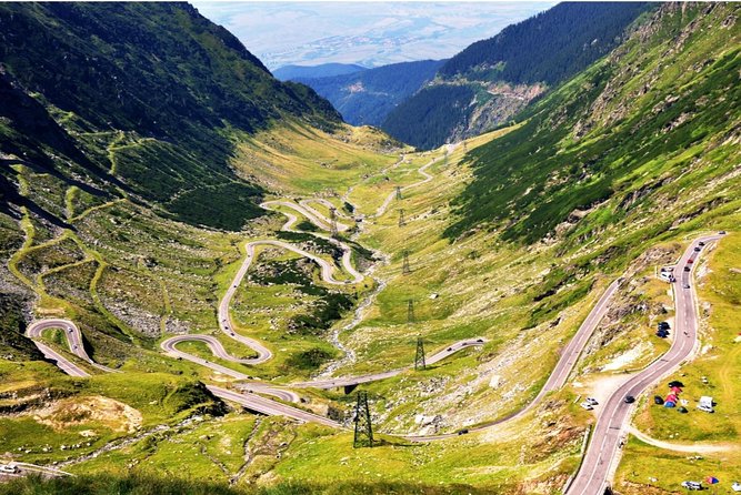 Transfagarasan Highway and Balea Lake E-Bike Tour - Balea Waterfall, a natural break on the climb