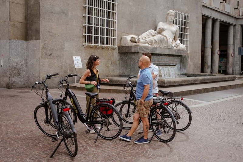 Turin E-Bike Tour: Explore the City and Its Best Viewpoint - Piazza San Carlo and Turin’s royal character