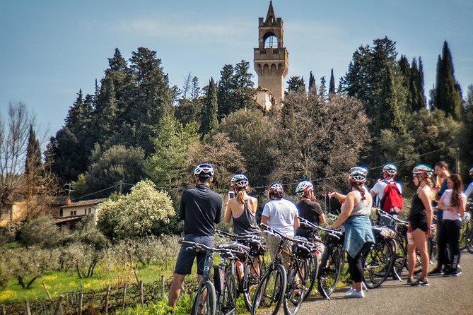 Tuscany Bike Tours Through the Chianti Hills with Wine Tasting - Getting fitted for the bike in Chianti