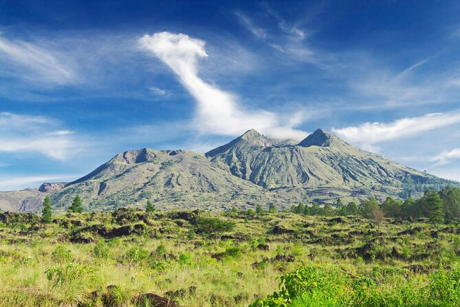 Ubud: Downhill Cycling with Volcano, Rice Terraces, and Meal - Key points at a glance