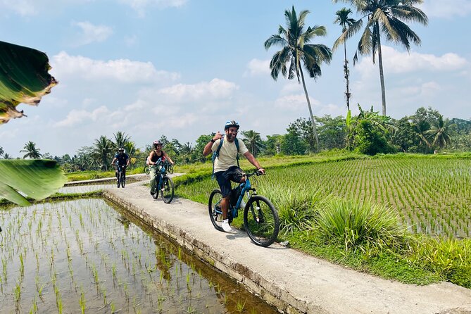 Ubud eBikes Tour to Tegallalang Rice Terrace - The temple stop and Balinese Hindu traditions