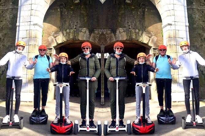 Unusual and ecological ride on a Segway and electric bike in Bayonne - Arenas of Bayonne and a pause for local customs