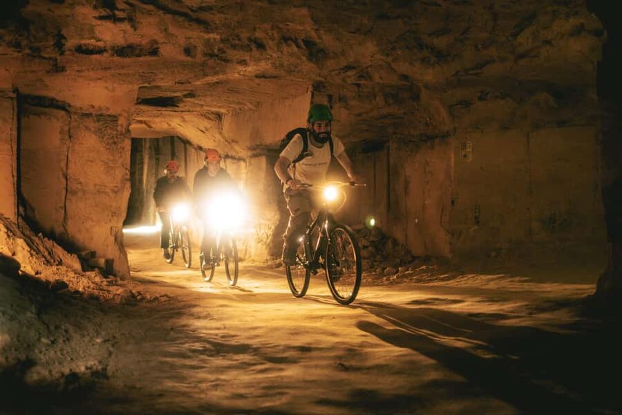 Valkenburg: Cave Biking Underground Bike Tour - Why cave biking feels different from a normal tour