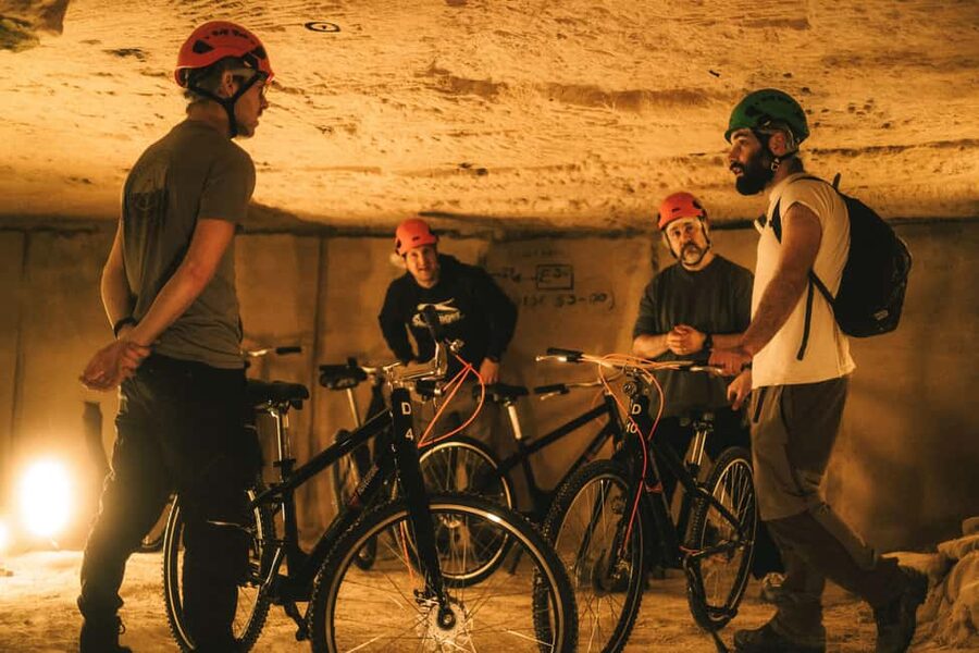 Valkenburg: Cave Biking Underground Bike Tour - Booking flexibility and arrival details