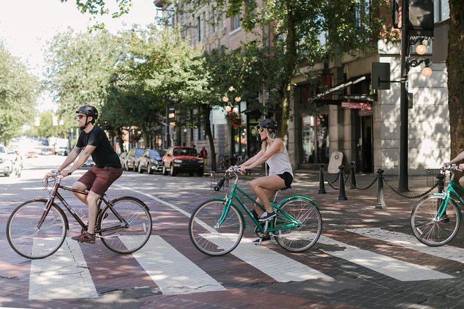 Vancouver Bike or Ebike Rental - Self Guided Map provided - Granville Island for food and local work
