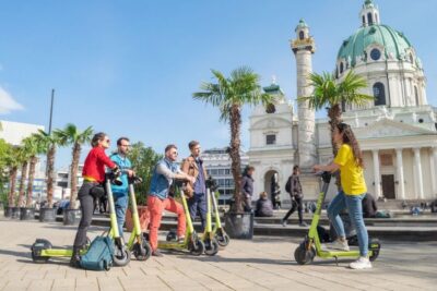 Guided Tour by Kick Bike or E-Scooter with a Local