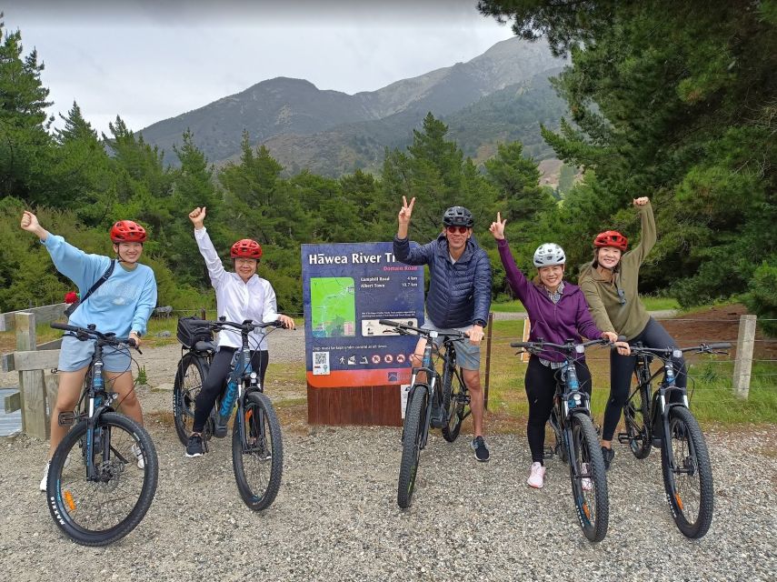 Wānaka: Gladstone Track and Wanaka Trails on Bike or eBike - Pembroke Patisserie after about an hour
