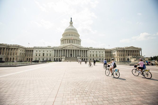 Washington DC Capital Sites Bike Tour - Library of Congress and Supreme Court