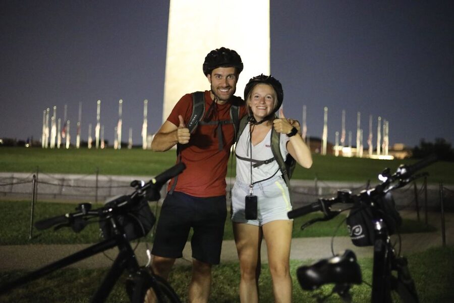 Washington DC: Monuments by Night Bike Tour - Martin Luther King Jr. Memorial: powerful after dark
