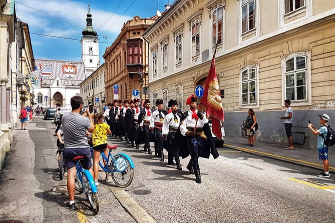 Zagreb Highlights Bike Tour - Zagreb Cathedral and Dolac Market
