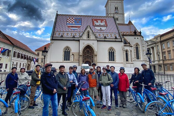 Zagreb Highlights Bike Tour - Stone Gate, Lotrščak Tower, and St. Mark’s Church